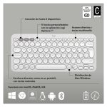 Teclado Logitech Pebble Keys 2 K380s con conectividad Bluetooth, compacto y portátil, SKU 920-011828