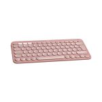 Vista del teclado Logitech Pebble Keys 2 K380s, compacto y portátil, SKU 920-011829