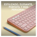 Vista del teclado Logitech Pebble Keys 2 K380s, compacto y portátil, SKU 920-011829