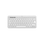 Teclado Logitech Pebble Keys 2 K380s compacto, inalámbrico, con conectividad Bluetooth y USB, SKU 920-011852