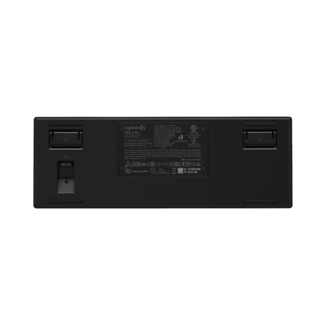 Teclado Mecánico Logitech G PRO X 60 con Interruptores Personalizables Teclado mecánico Logitech G PRO X 60 con interruptores personalizables, retroiluminación RGB y diseño compacto. SKU 920-011903