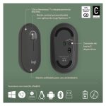 Logitech 920-012227 teclado RF Wireless + Bluetooth QWERTY Español Grafito con ratón incluido