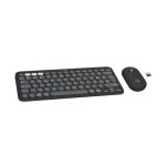 Logitech 920-012227 teclado RF Wireless + Bluetooth QWERTY Español Grafito con ratón incluido