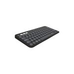 Teclado Logitech 920-012239 con ratón incluido, conexión RF Wireless y Bluetooth, diseño QWERTY Internacional de EE.UU., color grafito
