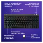 Teclado inalámbrico Logitech G G515 LIGHTSPEED TKL, teclado mecánico compacto sin teclas numéricas, SKU 920-012559