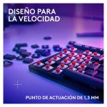 Teclado inalámbrico Logitech G G515 LIGHTSPEED TKL, teclado mecánico compacto sin teclas numéricas, SKU 920-012559