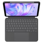 Teclado Logitech Combo Touch QWERTY Internacional de EE.UU. con Smart Connector en color Grafito, SKU 920-012831