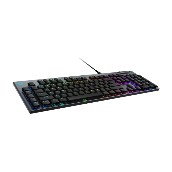 Logitech G G915 X teclado Juego USB QWERTY Internacional de EE.UU. Negro 2 Teclado Logitech G G915 X con luz de fondo RGB