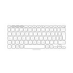 Teclado Logitech Keys-To-Go 2 portátil y ultradelgado SKU 920-012974