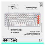 Teclado mecánico Logitech POP ICON KEYS con teclas personalizables, color y diseño únicos, SKU 920-013069.