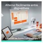 Teclado mecánico Logitech POP ICON KEYS con teclas personalizables, color y diseño únicos, SKU 920-013069.