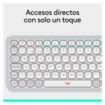 Teclado mecánico Logitech POP ICON KEYS con teclas personalizables, color y diseño únicos, SKU 920-013069.