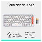 Teclado mecánico Logitech POP ICON KEYS con teclas personalizables, color y diseño únicos, SKU 920-013069.