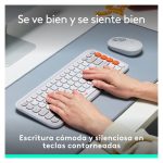 Teclado mecánico Logitech POP ICON KEYS con teclas personalizables, color y diseño únicos, SKU 920-013069.