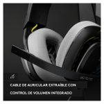 Auriculares ASTRO Gaming A10 Headset con micrófono de alta sensibilidad, color negro y verde, SKU 939-002047. Ideales para juegos.