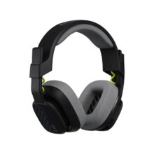 Auriculares ASTRO Gaming A10 Headset con micrófono de alta sensibilidad, color negro y verde, SKU 939-002047. Ideales para juegos.