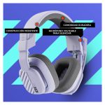 Auriculares ASTRO Gaming A10 Headset con micrófono unidireccional, almohadillas de espuma con memoria y conexión por cable. SKU: 939-002078