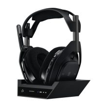 Auriculares gaming Logitech G A50 X con sonido envolvente, cómodas almohadillas y micrófono ajustable. SKU: 939-002128.