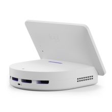 Imagen del Logitech Logi Dock Flex, estación de acoplamiento para videoconferencias con múltiples puertos, SKU 939-002180