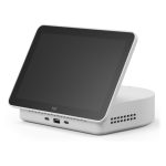 Logitech Logi Dock Flex de 8 pulgadas, resolución 1280 x 800 píxeles, IPS, Wi-Fi 4, Wi-Fi 5, Bluetooth, color blanco. SKU 939-002182