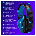 Auriculares inalámbricos Logitech G535 LIGHTSPEED con micrófono volteable, batería de 33 horas, compatibles con PS5, PS4 y PC. SKU: 939-002219.
