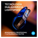 Auriculares inalámbricos Logitech G535 LIGHTSPEED con micrófono volteable, batería de 33 horas, compatibles con PS5, PS4 y PC. SKU: 939-002219.