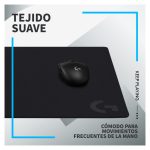 Alfombrilla para ratón gamer Logitech G G640, superficie de baja fricción, ideal para precisión, SKU 943-000799