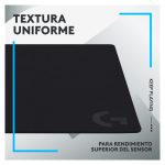 Alfombrilla para ratón gamer Logitech G G640, superficie de baja fricción, ideal para precisión, SKU 943-000799