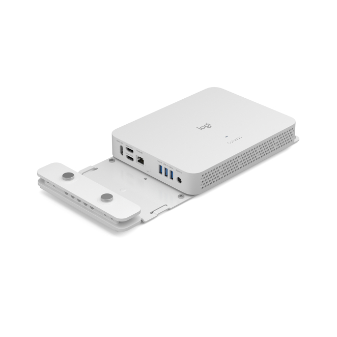 Logitech soporte de montaje para equipos de videoconferencia Soporte de montaje Logitech Compute Mount para equipos de videoconferencia, SKU 952-000097.