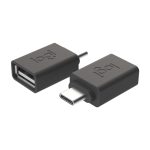 Logitech cambiador de género para cable USB C a USB A en color grafito, SKU 956-000005