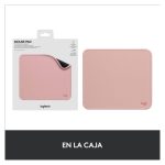 Imagen de la alfombrilla para ratón Logitech 956-000050 en color Rosa, diseño elegante y funcional.