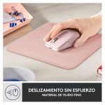 Imagen de la alfombrilla para ratón Logitech 956-000050 en color Rosa, diseño elegante y funcional.