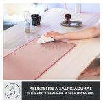 Logitech Desk Mat, tapete para escritorio con base antideslizante, color gris, SKU 956-000053
