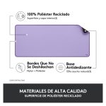 Alfombrilla de escritorio Logitech antideslizante para ratones. SKU: 956-000054