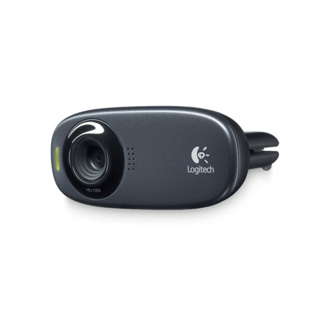 Logitech HD Webcam C310 cámara web 5 MP 1280 x 720 Pixeles USB Negro 3 Logitech HD Webcam C310 conectada a portátil