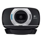 Logitech C615 cámara web con resolución de 1920 x 1080 píxeles, USB 2.0, color negro, SKU 960-000737
