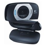 Logitech C615 cámara web con resolución de 1920 x 1080 píxeles, USB 2.0, color negro, SKU 960-000737