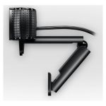 Logitech HD Pro Webcam C920, cámara web con resolución de 1920 x 1080 pixeles, conexión USB 2.0 en color negro. SKU 960-000767