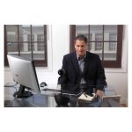 Cámara de videoconferencia Logitech 960-000867 en color negro, resolución 1920 x 1080 píxeles, 30 fotogramas por segundo