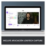 Logitech 960-001055 cámara web de 3 megapíxeles, resolución 1920 x 1080 píxeles, interfaz USB 2.0, color negro