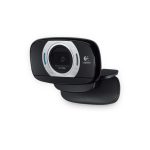 Logitech C615, cámara web HD portátil con resolución de 1920 x 1080 píxeles, 8 MP, USB 2.0, color negro. SKU: 960-001056