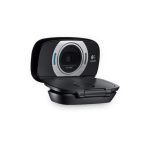 Logitech C615, cámara web HD portátil con resolución de 1920 x 1080 píxeles, 8 MP, USB 2.0, color negro. SKU: 960-001056