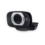Logitech C615, cámara web HD portátil con resolución de 1920 x 1080 píxeles, 8 MP, USB 2.0, color negro. SKU: 960-001056