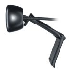 Cámara web Logitech con 5 megapíxeles de resolución, 1280 x 720 pixeles, conexión USB y color negro. SKU: 960-001065.