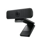 Logitech C925e webcam con calidad de video HD 1080p, micrófono integrado y tecnología de corrección de luz. SKU: 960-001076