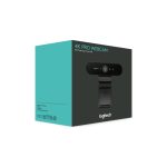 Logitech Brio Ultra HD Pro Business Webcam con resolución 4K, HDR y SKU 960-001106