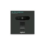 Logitech Brio Ultra HD Pro Business Webcam con resolución 4K, HDR y SKU 960-001106