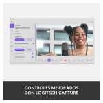 Webcam Logitech StreamCam con grabación Full HD, perfecta para streaming de alta calidad - SKU 960-001297