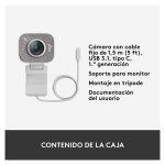 Webcam Logitech StreamCam con grabación Full HD, perfecta para streaming de alta calidad - SKU 960-001297
