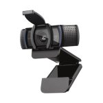 Logitech C920e HD 1080p Webcam con micrófono estéreo, modelo 960-001360, ideal para videoconferencias y streaming